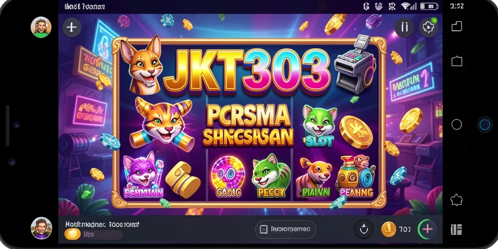 Gameplay Slot JKT303 yang menarik dan penuh warna.