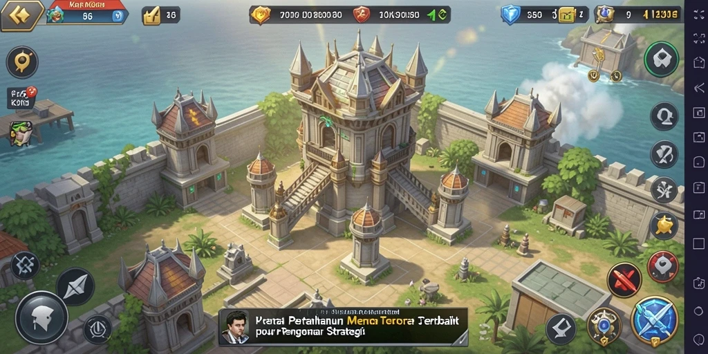 Tangkapan layar K3K3 menunjukkan aksi menara pertahanan yang mendebarkan.