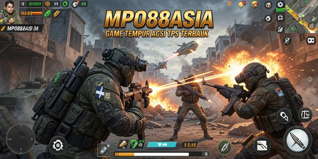 Gameplay MPO88ASIA yang menegangkan dan seru dalam aksi TPS.