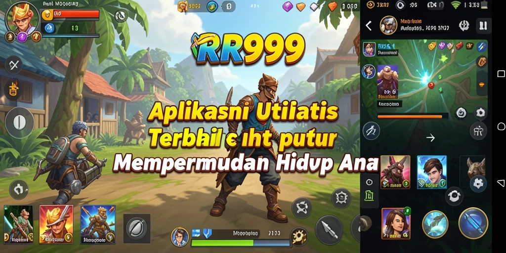 Tampilan antarmuka pengguna RR999 yang sederhana dan efisien.