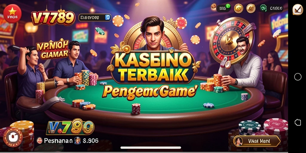Screenshot VT789 menampilkan gameplay yang menarik dan interaktif dalam aplikasi Kasino.